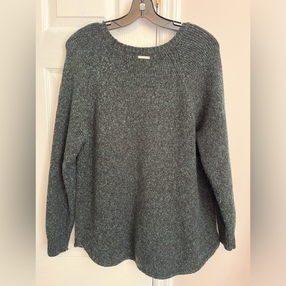 Michael Michael Kors Women’s Sweater Green Size Large String Front Embellishment - Picture 6 of 10